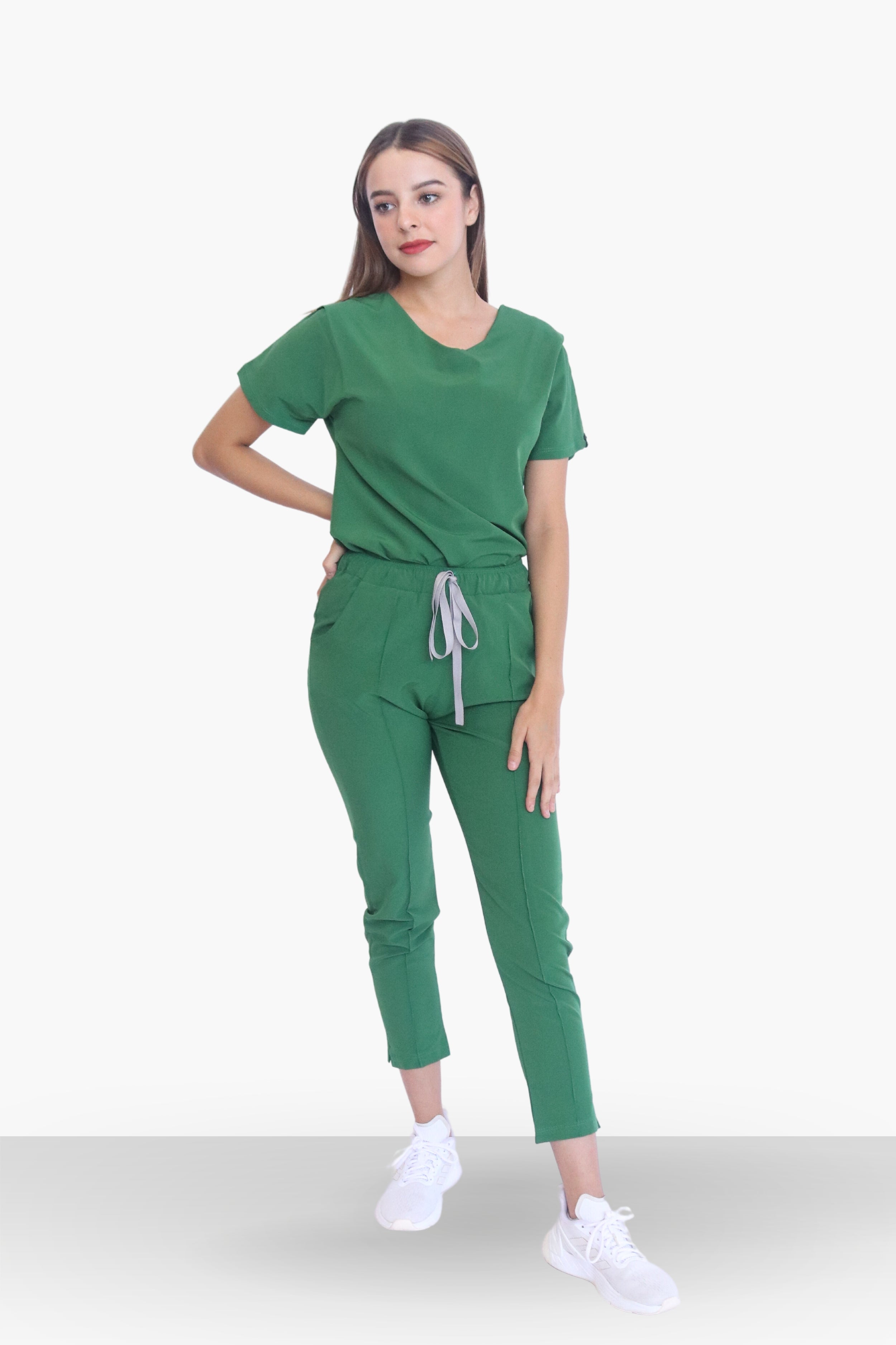 Cesuver Primaria Pantalón Verde sin Pinzas - Sport Moda Uniformes